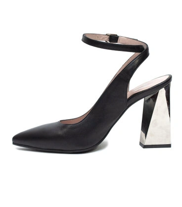 Босоніжки Rizzano RIZZ/1911 Чорний Шкіра - Фото 2