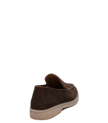 Лофери Osso Bianco OB/2027-6 Коричневий Замша - Фото 4