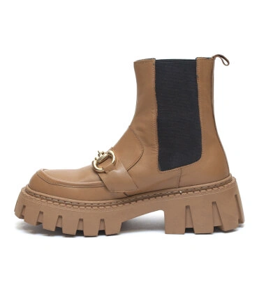 Черевики AQUAMARIN CEM/3373 Рудий Шкіра - Фото 2