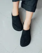 Сабо Osso Bianco OB/88612 Чорний Замша