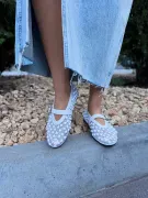 Балетки Osso Bianco OB/10722-26 Чорний Текстиль