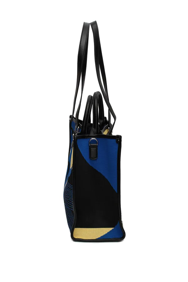 Сумки POLINA&EITEROU P&E/0-20 Синій Текстиль - Фото 4
