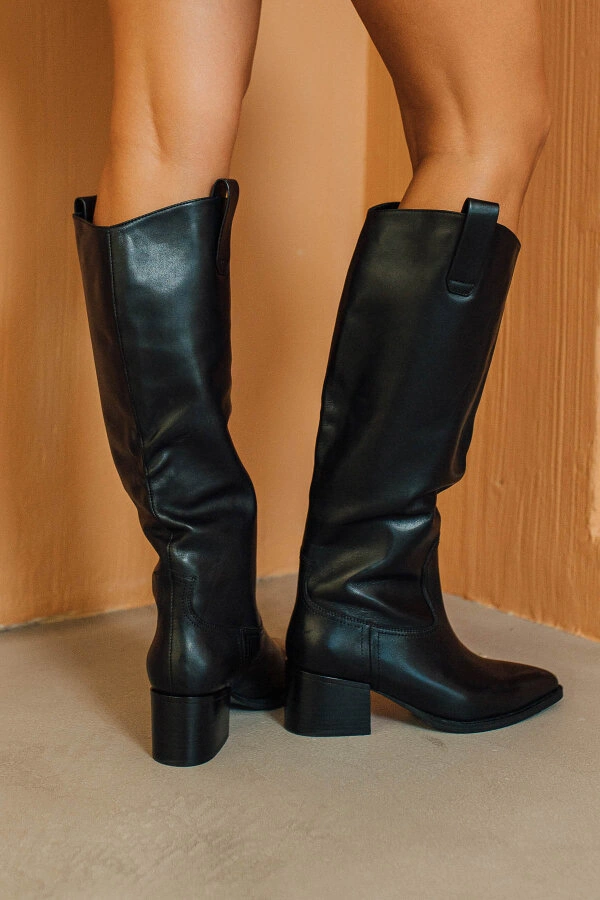 Чоботи Osso Bianco OB/2157-15 Чорний Шкіра - Фото 9