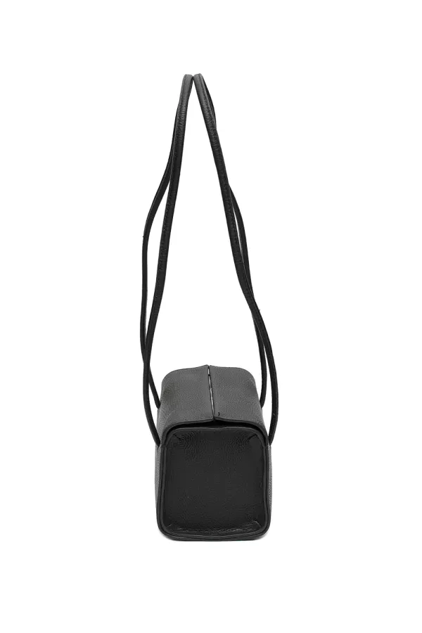 Сумки Osso Bianco OB/3-216 Чорний Шкіра-Текстиль - Фото 3